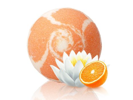 Pezsgő fürdőgolyó - Lotus Orange