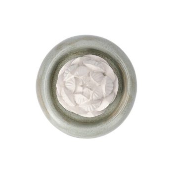 Aromakő kerámia alátéttel - lótusz 7 cm