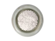 Aromakő kerámia alátéttel - körömvirág 7 cm