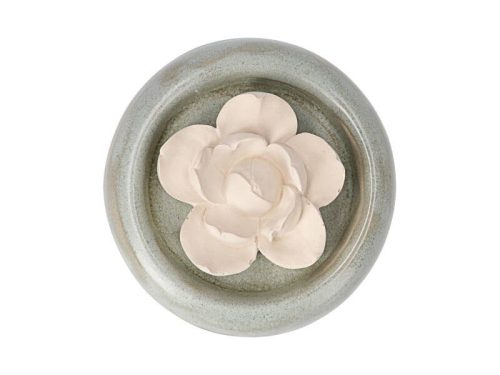 Aromakő kerámia alátéttel - tavirózsa 7 cm