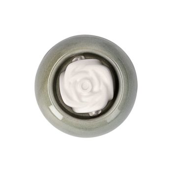 Aromakő kerámia alátéttel - rózsa 5 cm