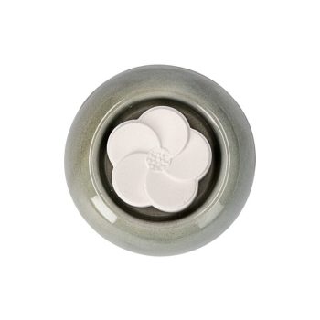 Aromakő kerámia alátéttel - boglárka 5 cm