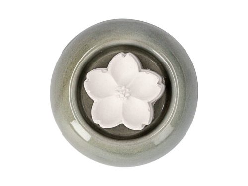 Aromakő kerámia alátéttel - geránium 5 cm