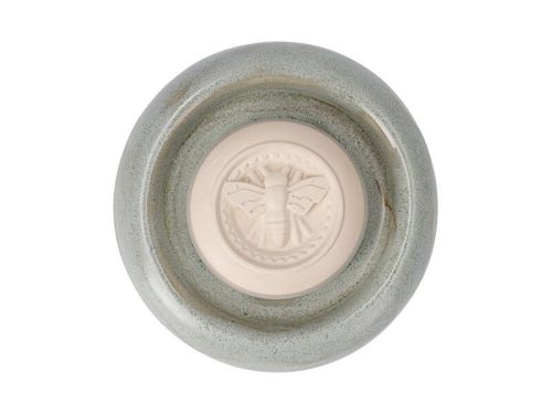 Aromakő kerámia alátéttel - méhecske 7 cm