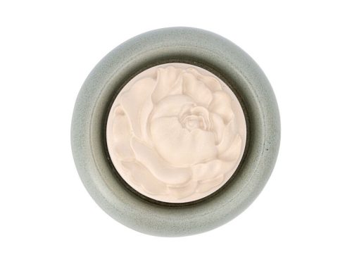 Aromakő kerámia alátéttel - peónia 7 cm