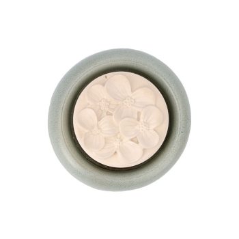 Aromakő kerámia alátéttel - hortenzia 7 cm