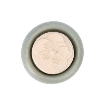 Aromakő kerámia alátéttel - boglárka 7 cm