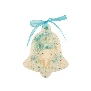   Sparkling Snowberry karácsonyi illatviasz függeszték - harang szarvassal