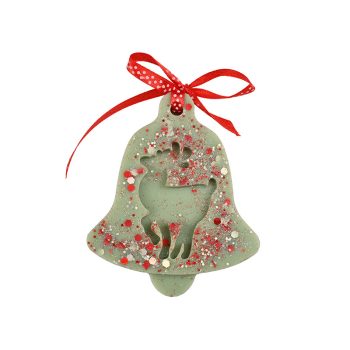   Christmas Magic karácsonyi illatviasz függeszték - harang szarvassal